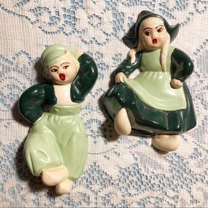 DO NOT PURCHASE. Unless you are @shaznastic Vintage Chalkware Dutch figures